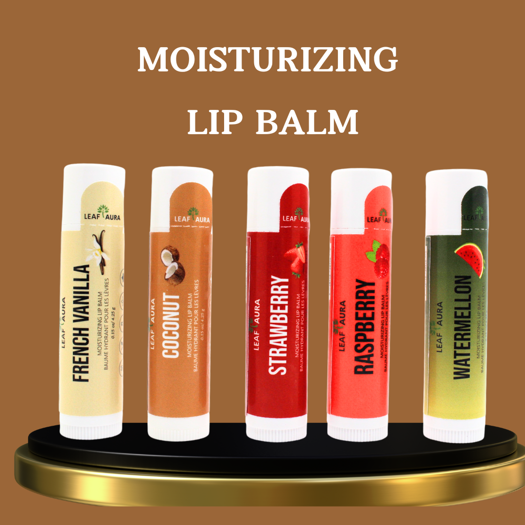 NATURAL LIP BALM 5 FLAVOURS