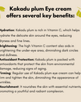 Organic Eye Cream- Reduces the look of Puffiness, Fine lines & Dark circles. MADE IN CANADA