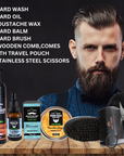 BEARD CARE KIT (7 ITEMS) -NATURAL PRODUCTS