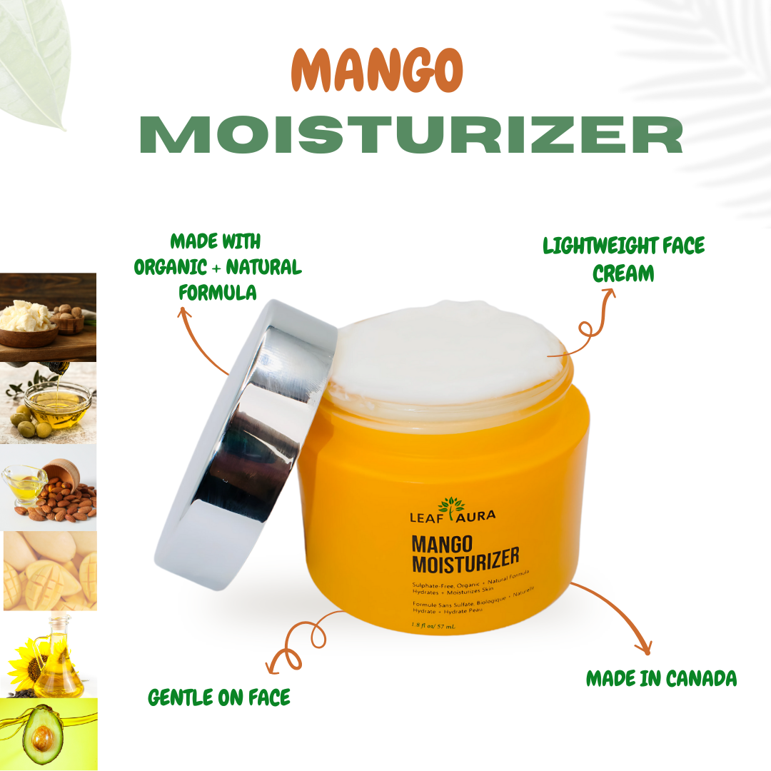 3 Steps Skin Care Combo-3 Items &quot;Grapefruit Cleanser,Vitamin C Serum &amp; Mango Moisturizer