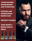 Beard Oil  (5 Fragrances)